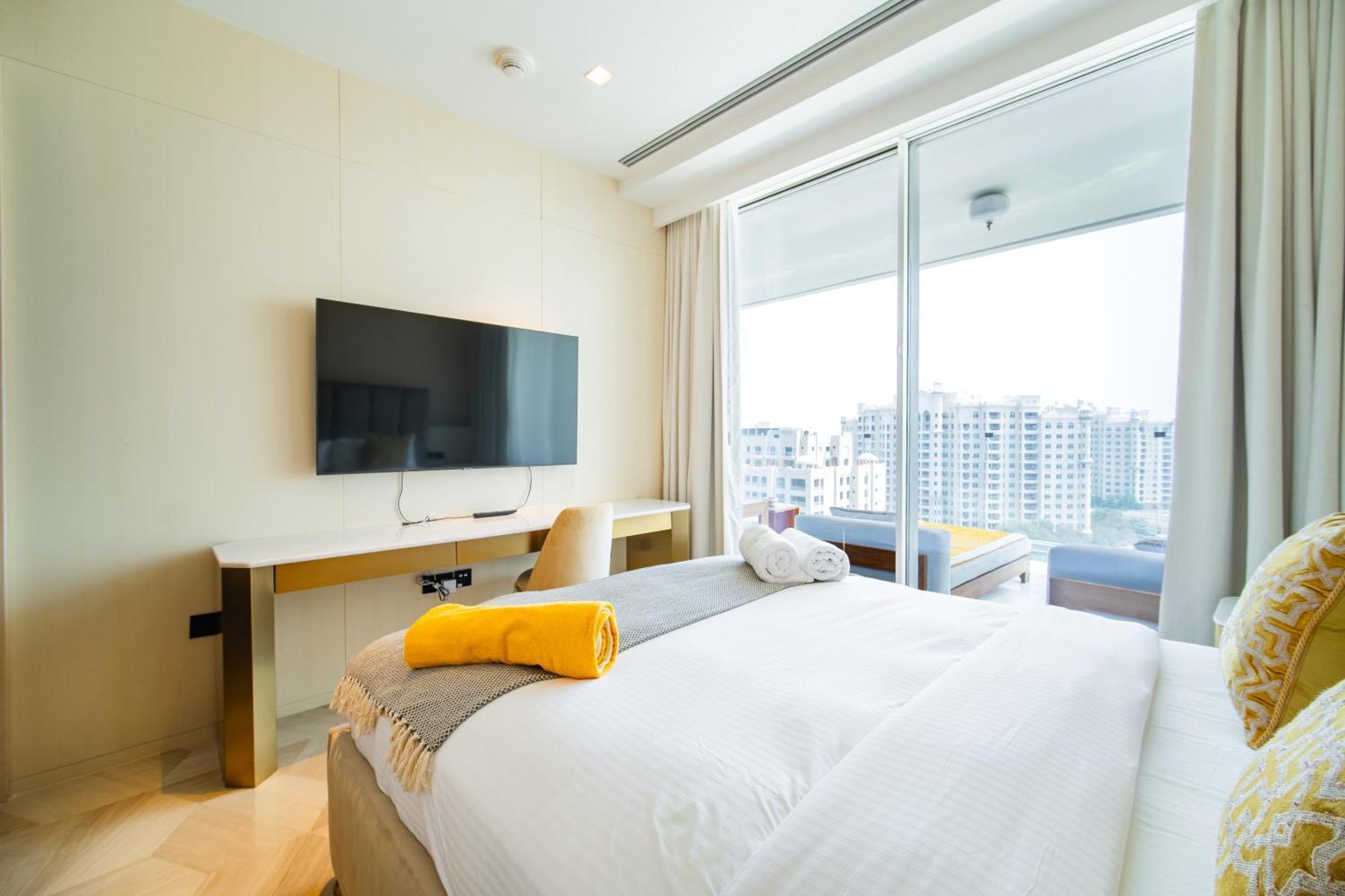 Five Palm Super Luxury Apt With Full Sea Views Dubai Buitenkant foto